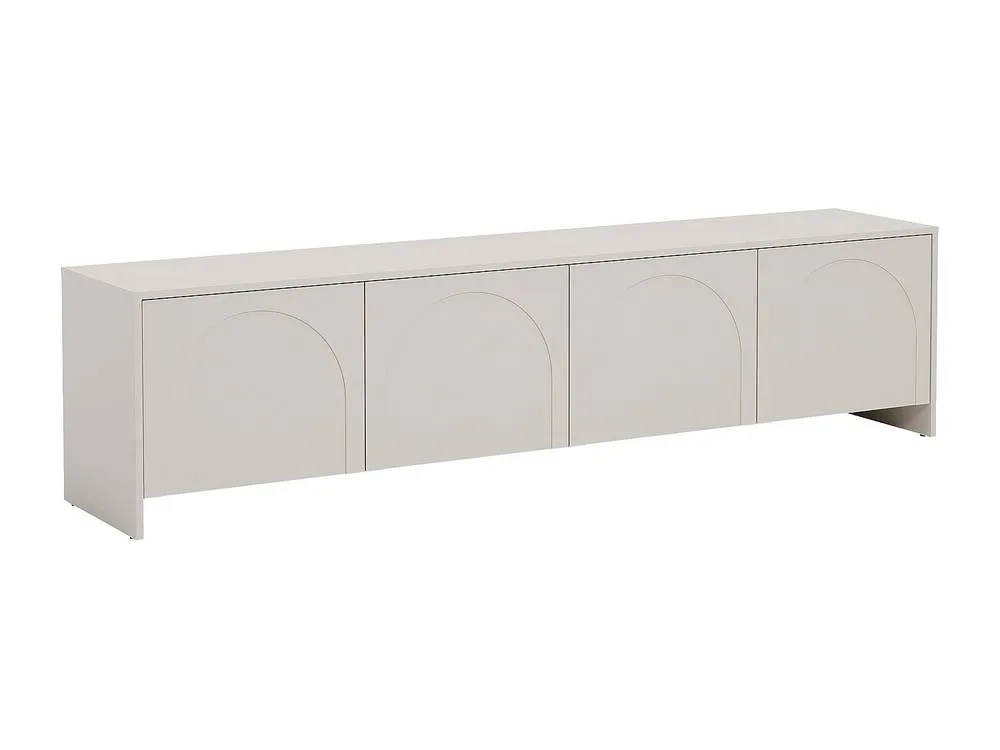 Vente-unique TV Unit With 4 Doors - Beige - NALYRA By Maison Céphy 5
