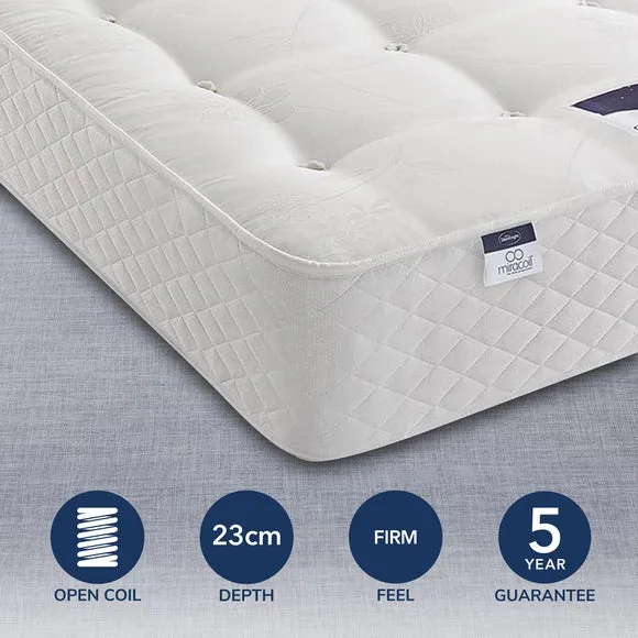 Return - Silentnight Firm Miracoil Orthopaedic Mattress, Double
