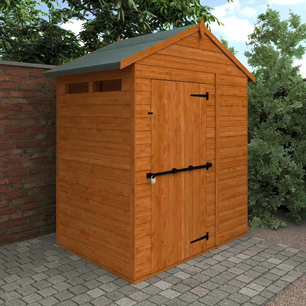 Buttercup Farm 4x6 Flex Apex Security 12mm Flex - L123.8 x W175 x H23.32 cm in Burnt Orange 2
