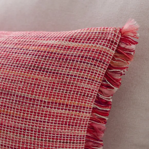 Ava Fringe Cotton Rectangle Cushion 6