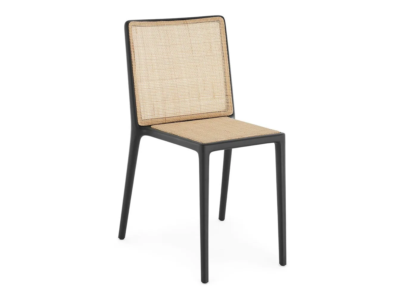 Kartell Belvedere Vienna Chair Set of 2 Black