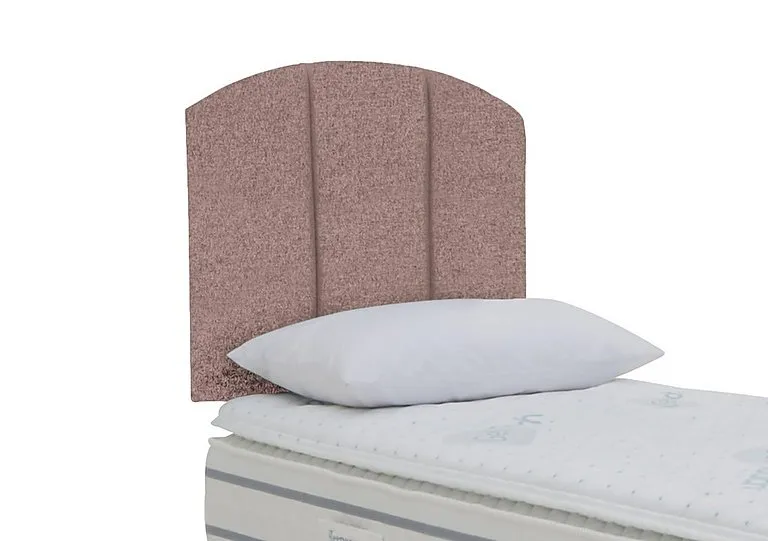 Banff Strutted Headboard - Single - Tweed Lilac