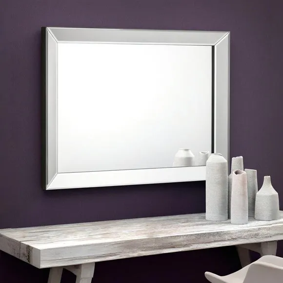 Soprano Bevelled Rectangle Wall Mirror