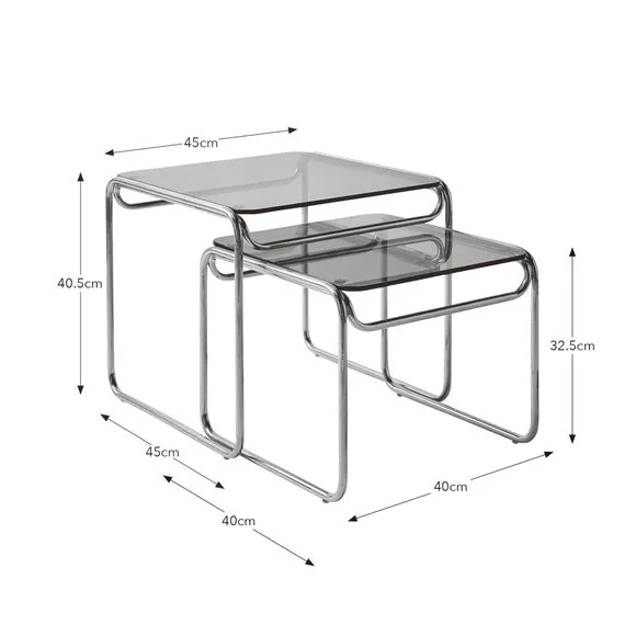Elements Ferguson Nest of Side Tables 6