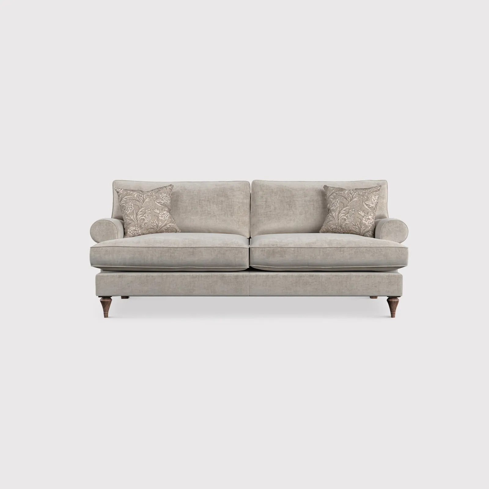 English Heritage Finch Medium Sofa Standard Back, Neutral Fabric | Barker & Stonehouse 1