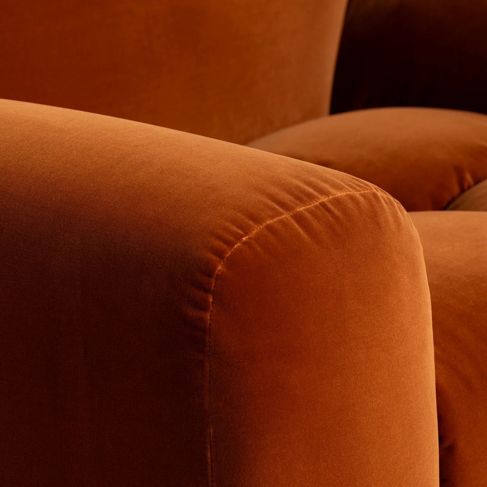 Lavinia 1 Seater Sofa Velvet | Barker & Stonehouse 6