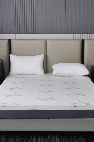 Ezysleep 18cm Bamboo Memory Foam Mattress in White 3