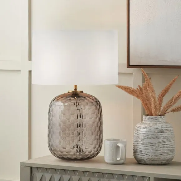 Pacific Lifestyle Camille Art Deco Harry Oval Table Lamp 1