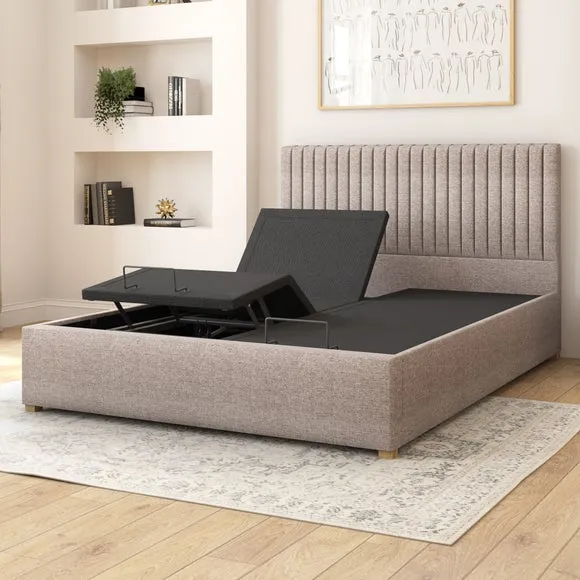 Grant Saxon Twill Adjustable Bed 3