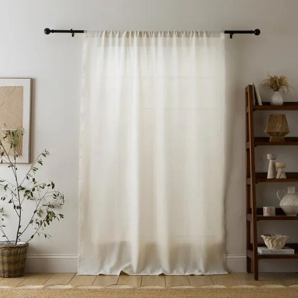 Bondi Raw Edge Slot Top Voile Panel 4