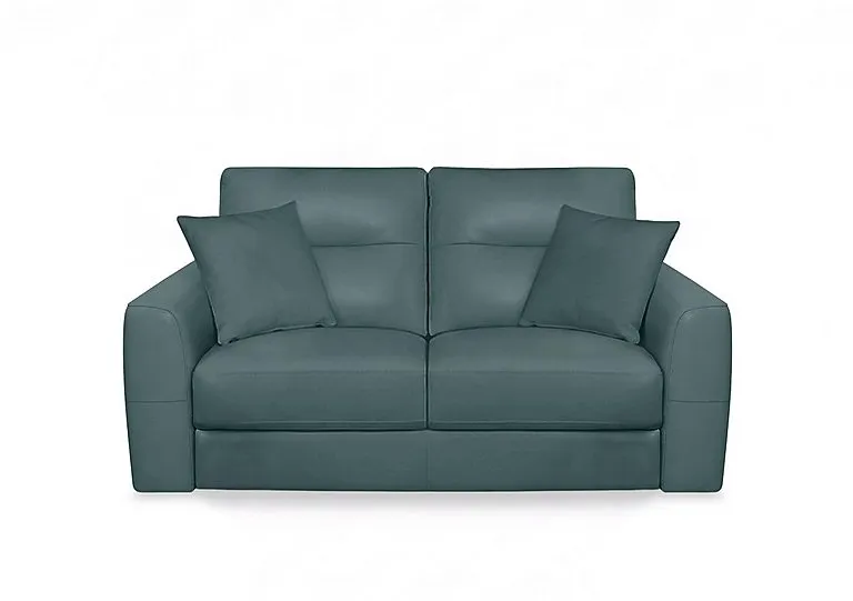 Nest NC Leather 2 Seater Sofa - NC Lake Green