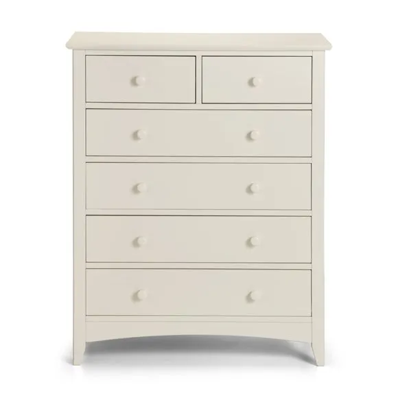 Cameo 6 Drawer Chest, Stone 4