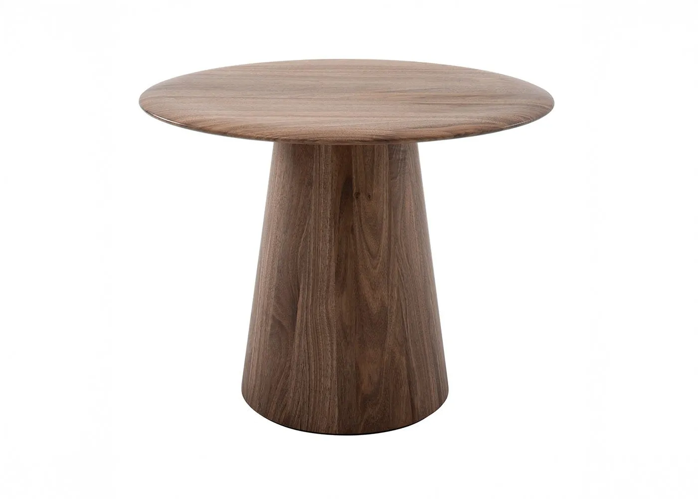 Gazzda Mushroom Side Table Walnut 55cm