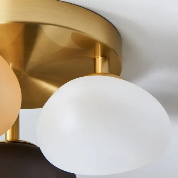 Pebble 3 Light Flush Ceiling Light 3