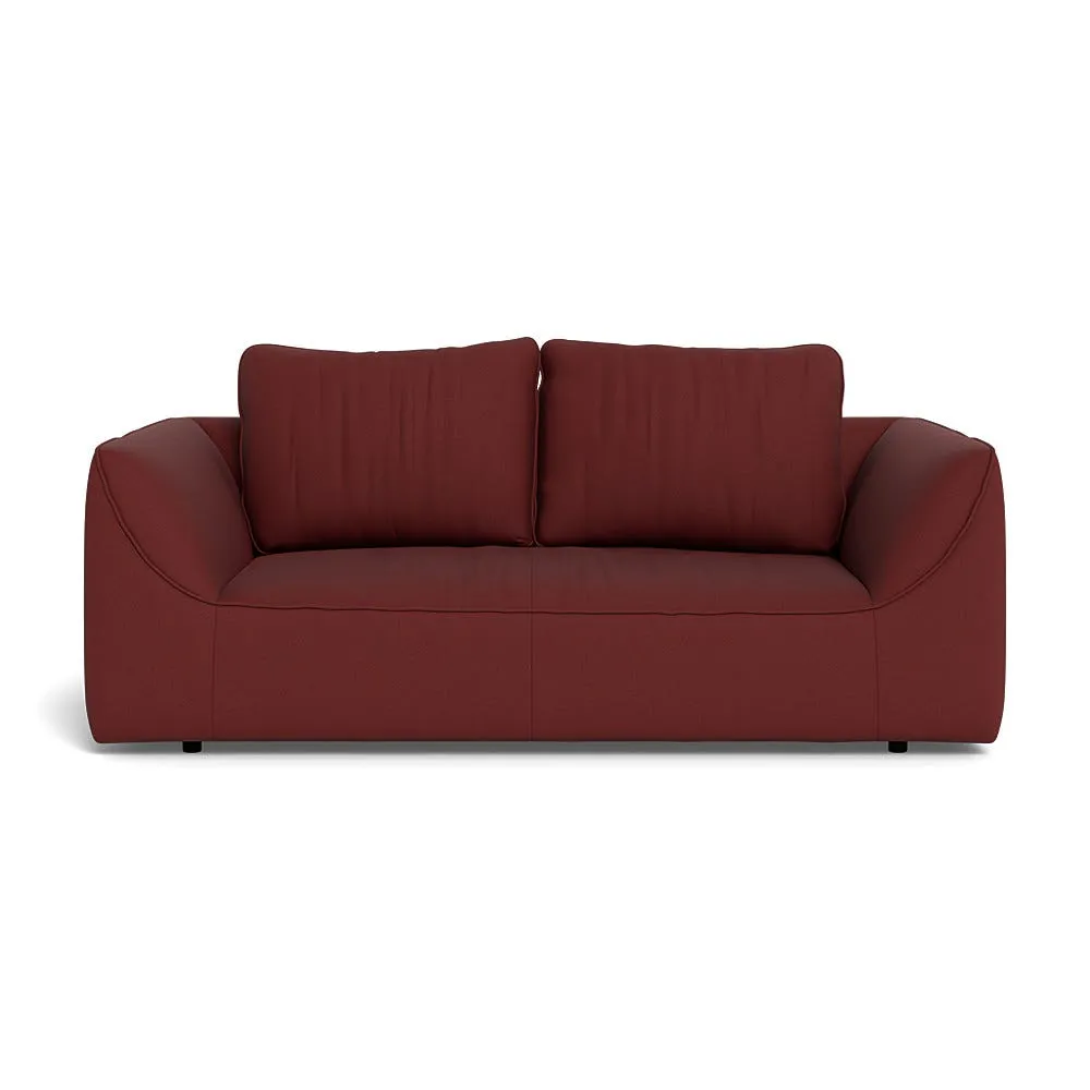 Heal's Morven 2 Seater Sofa Capelo Linen-Cotton Etruscan Red 1