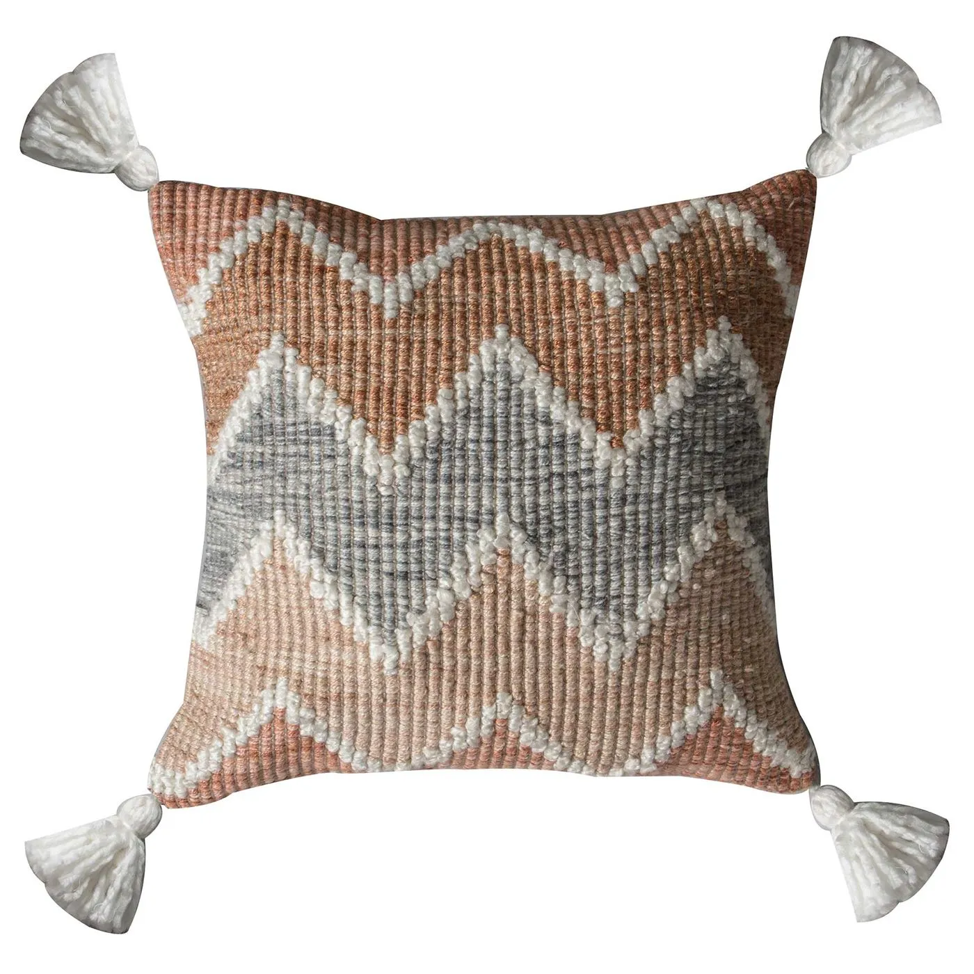 Knitted Zig Zag Cushion
