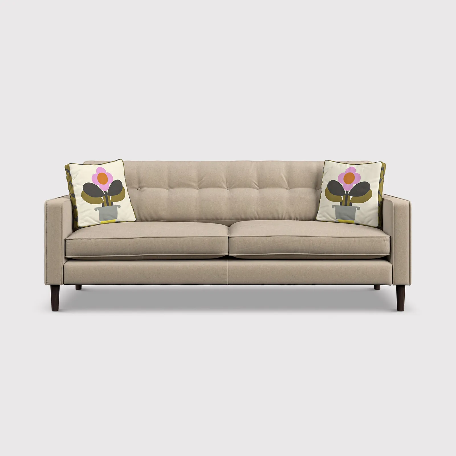 Orla Kiely Ebben Large Sofa, Neutral Fabric | Barker & Stonehouse 1