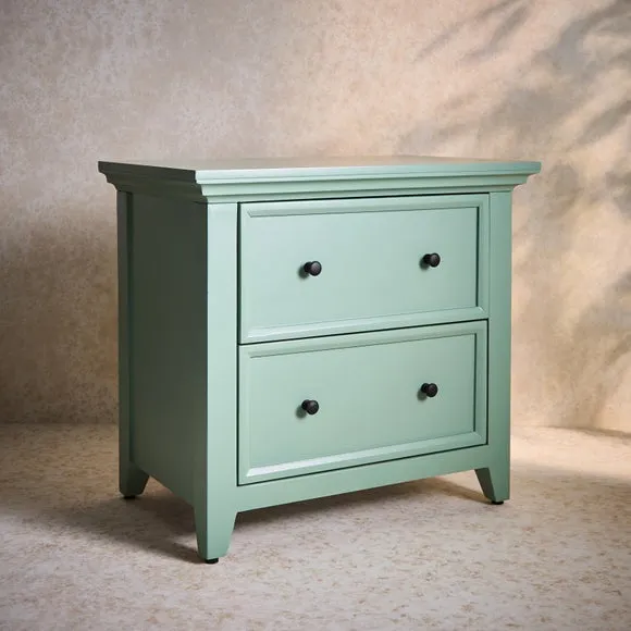 Origin of Colour 2 Drawer Wide Bedside Table 6