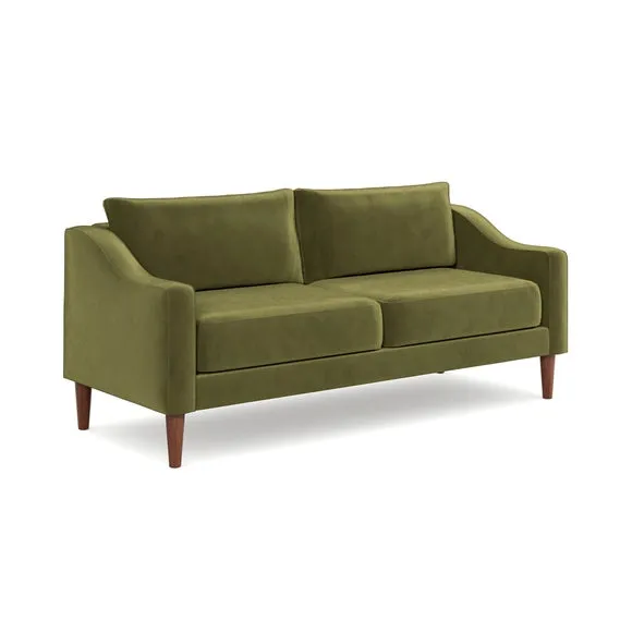 Hugo Velvet 3 Seater Sofa 6