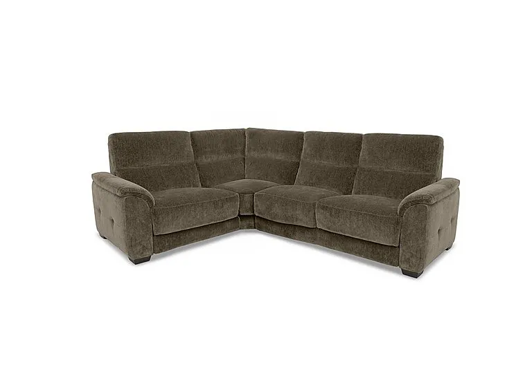 Saffron Small Fabric Left Hand Facing Corner Sofa