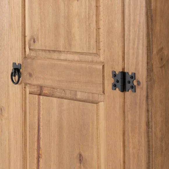 Corona Single Wardrobe, Pine 5