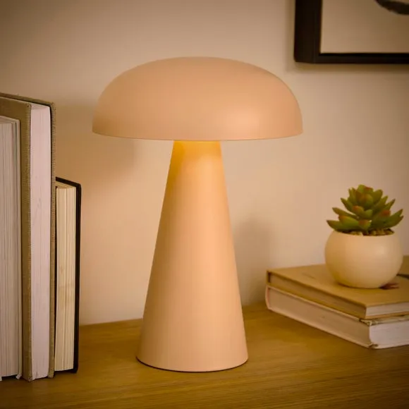 Milo Mushroom Rechargeable Touch Dimmable LED Table Lamp 2