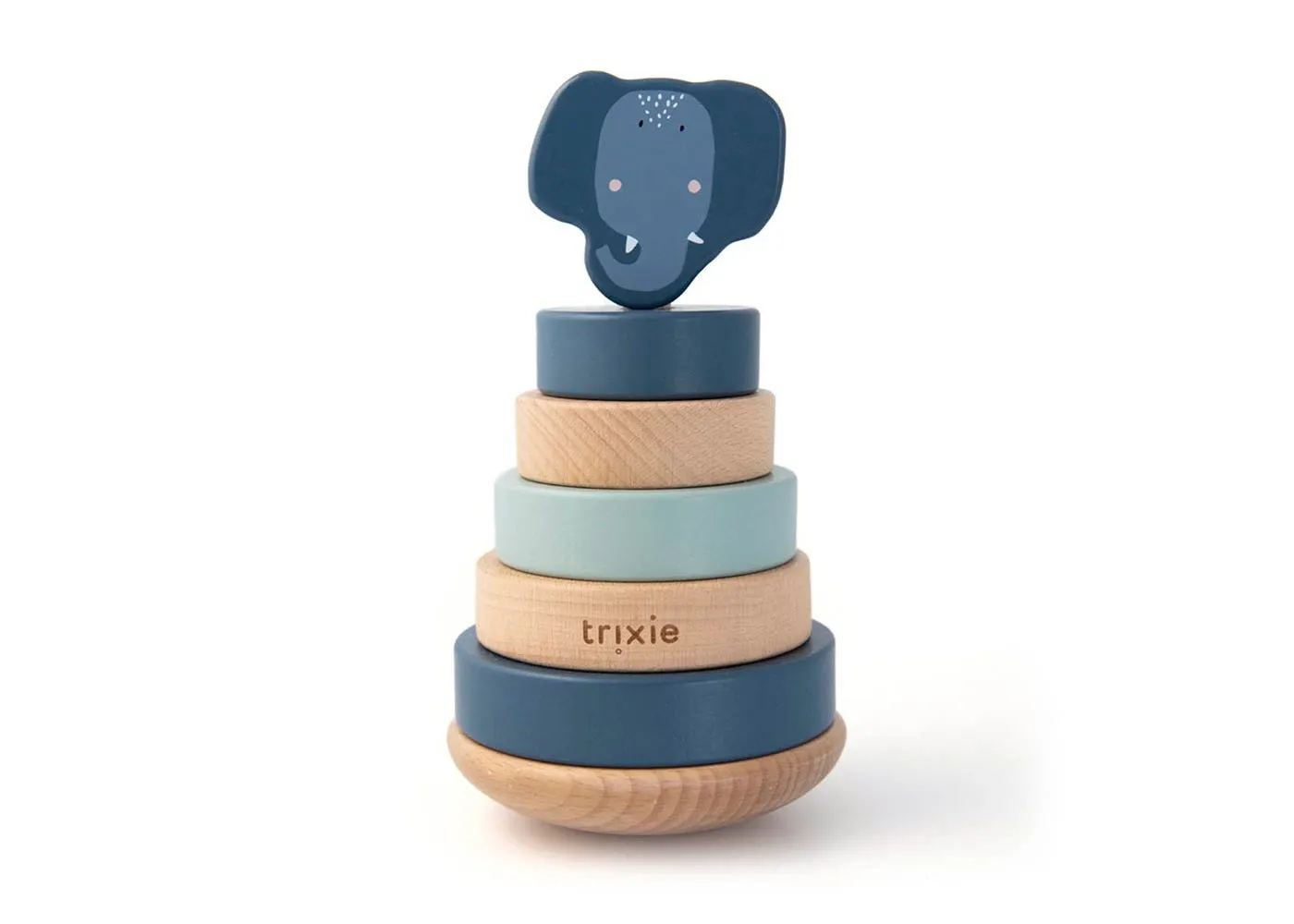 Trixie Mrs. Elephant Wooden stacking toy