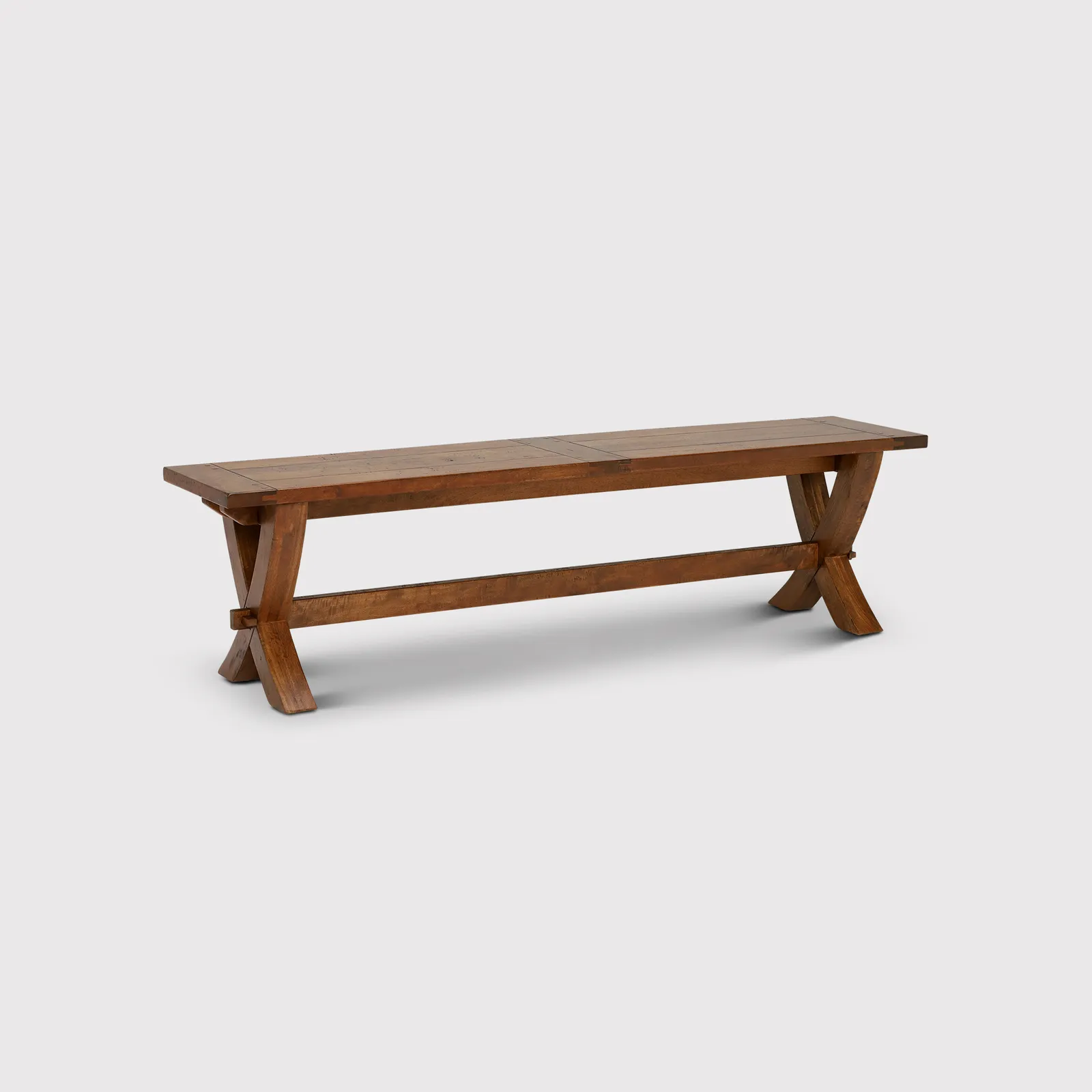 New Frontier X Leg Bench, Mango Wood | Barker & Stonehouse