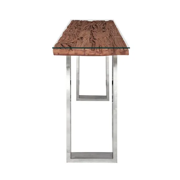 Indus Valley Railway Sleeper Console Table 4