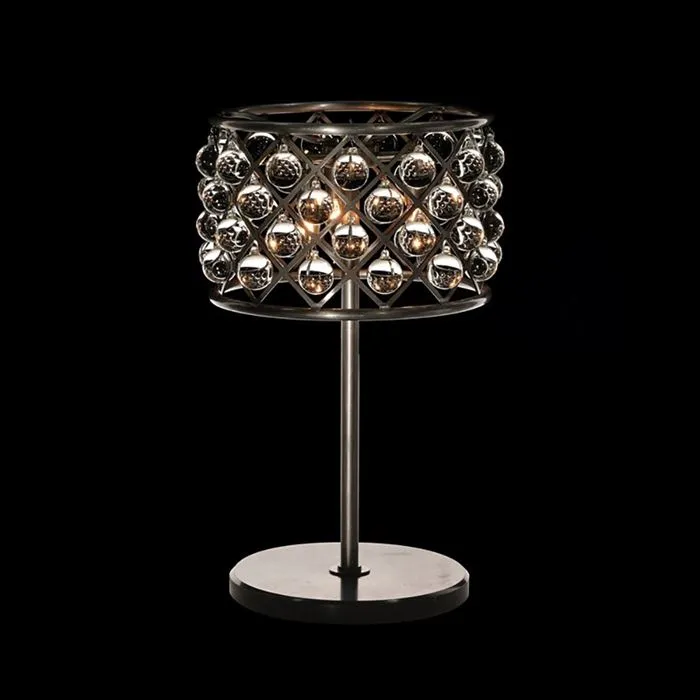 Timothy Oulton Zig Zag Table Lamp Metal | Barker & Stonehouse