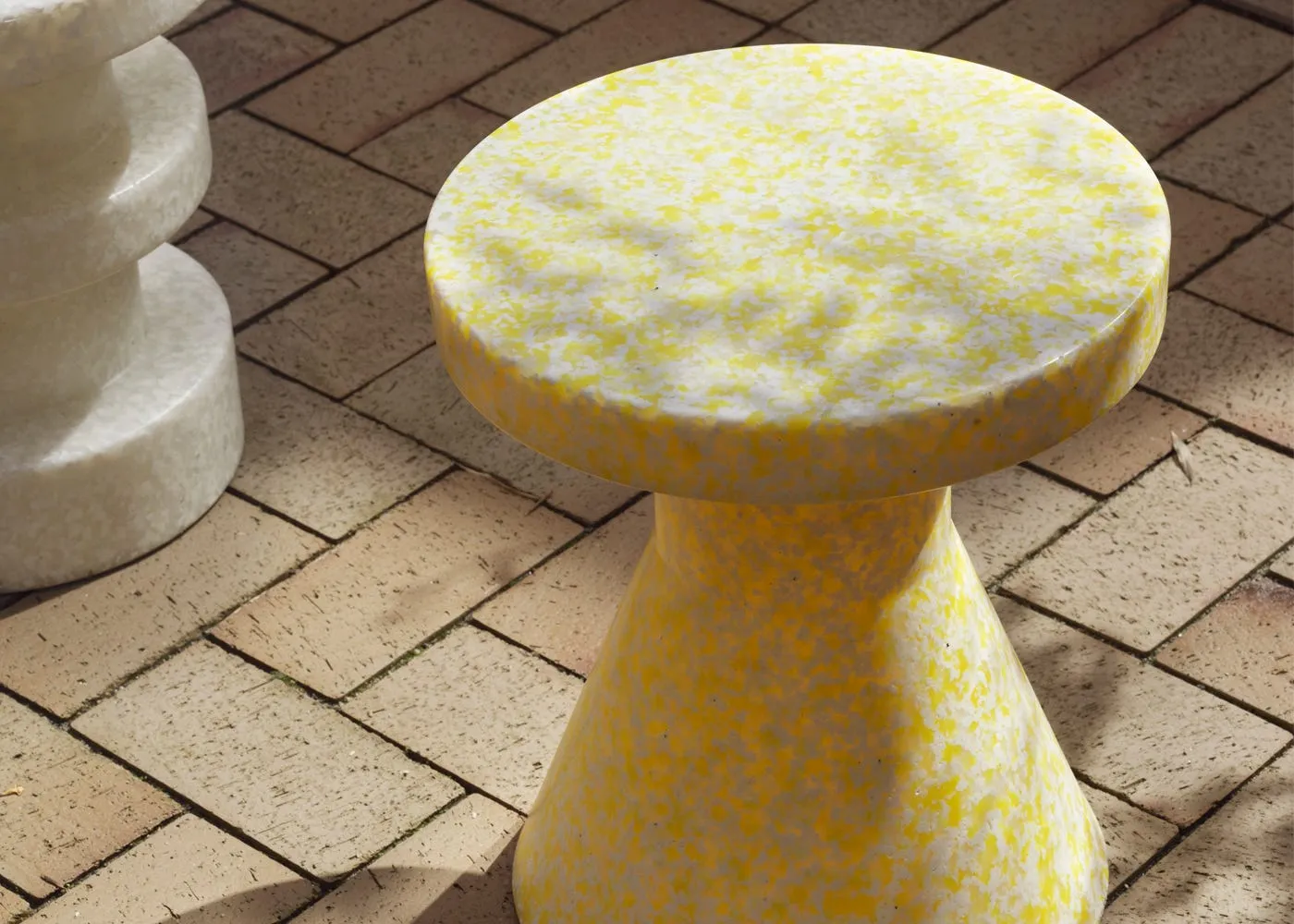 Normann Copenhagen Bit Stool Cone Yellow 3