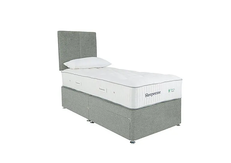 Natural Touch 3000 Divan Set - Single - Tweed Mint