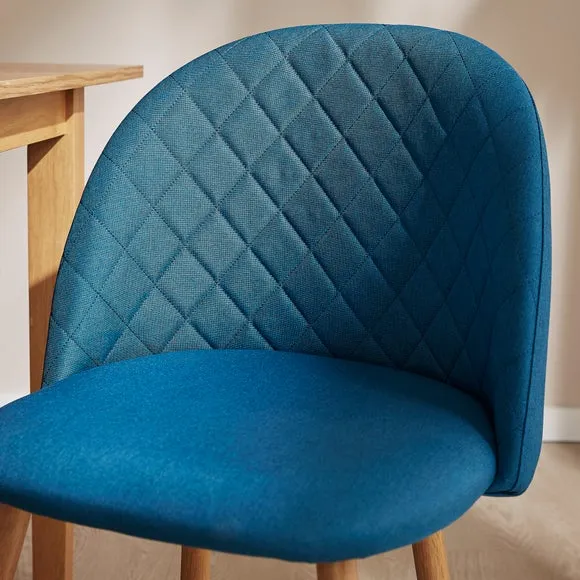 Astrid Dining Chair, Flatweave Fabric 3