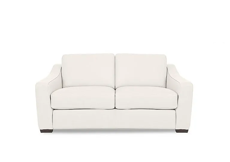 Nap 2 Seater Leather Sofa Bed - Star White - Sofas and Armchairs - In Time for Christmas
