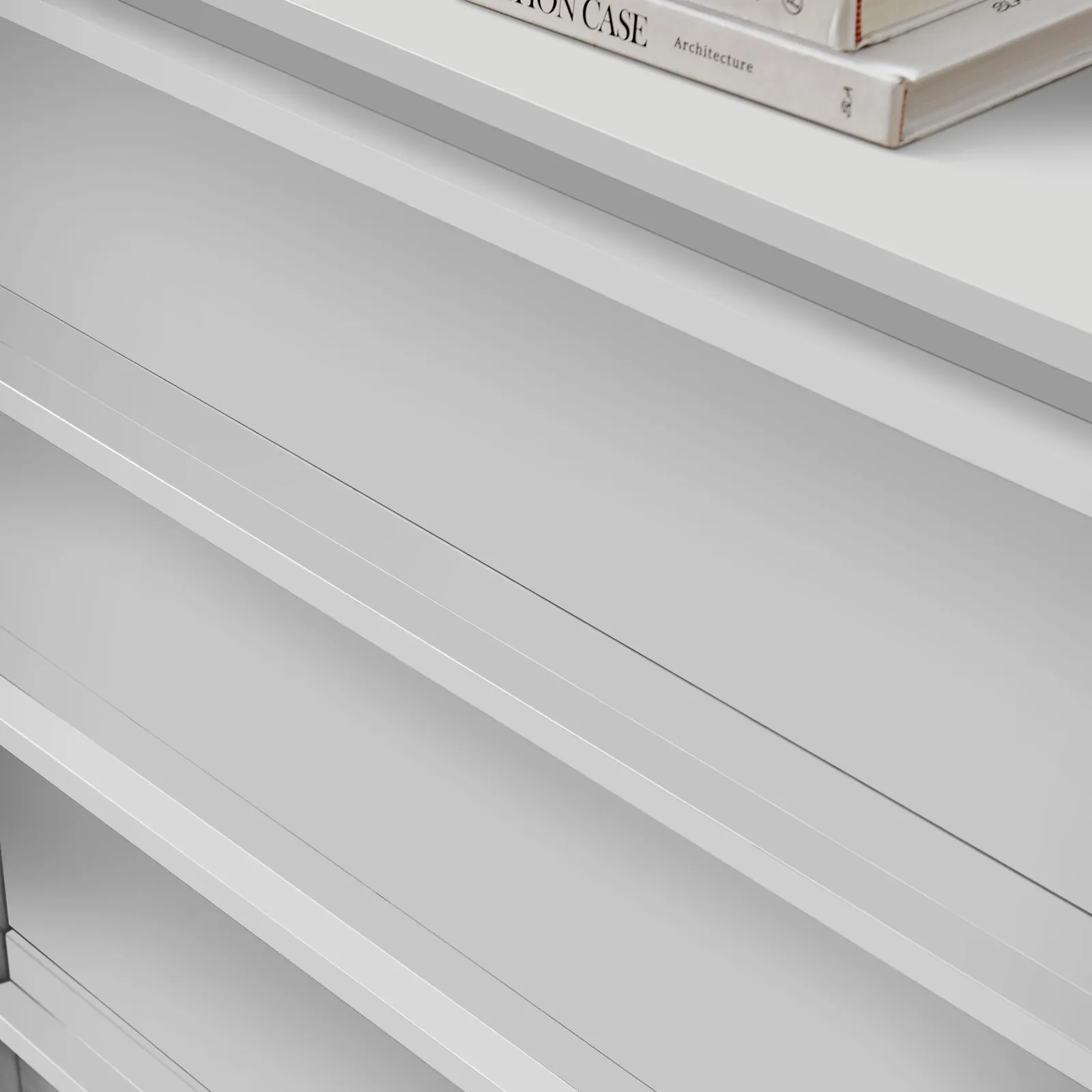 FurnitureboxUK Svit Wooden Chest of 4 Drawers in Off-White 5