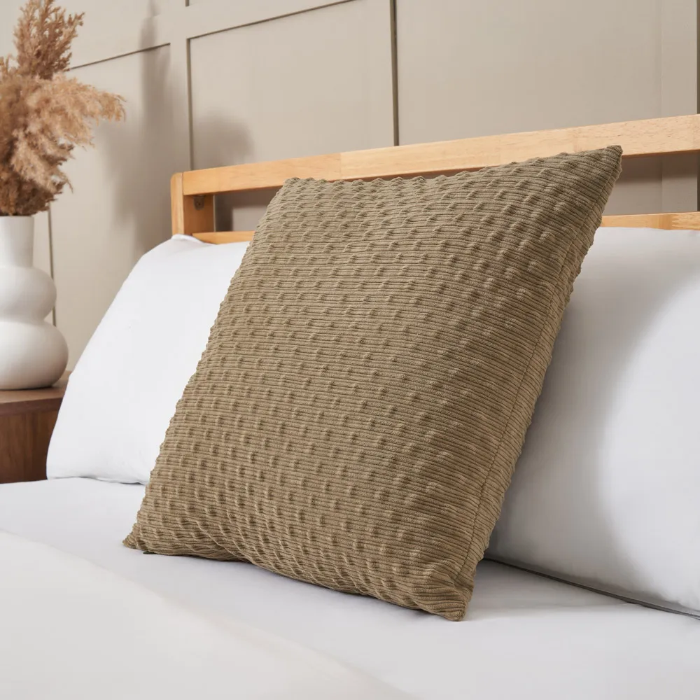 Bobble Cushion, Sage