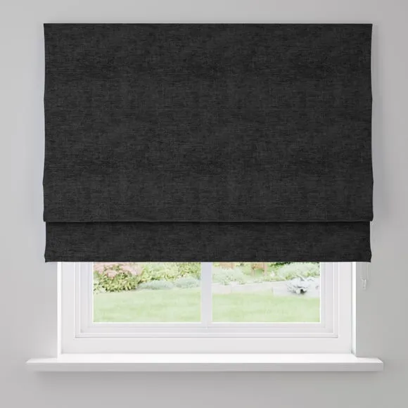 Genoa Chenille Easy Chain Blackout Roman Blind 3