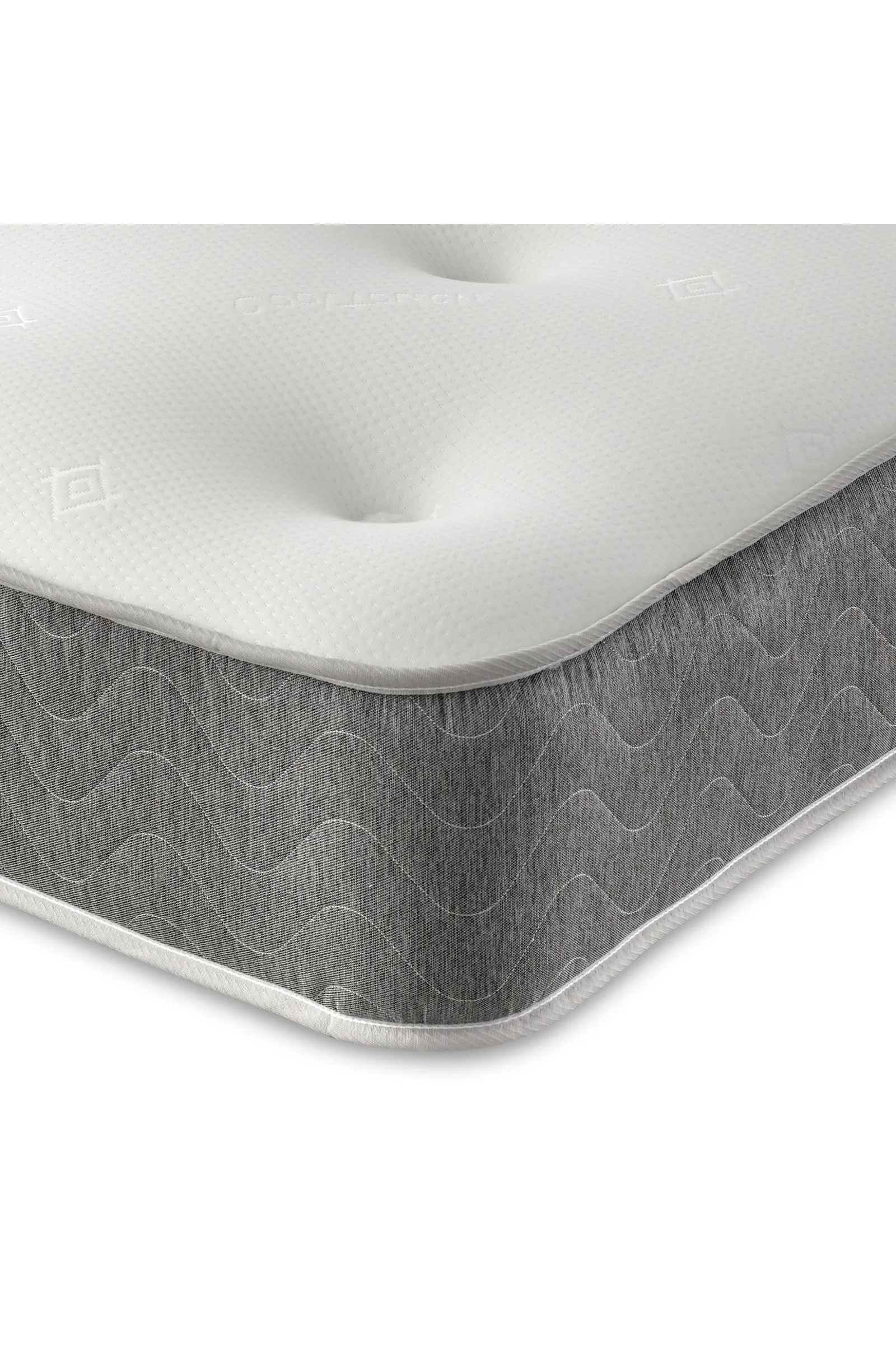 eXtreme Comfort Ltd Galaxy Memory Foam 22cm Deep Spring Tufted Mattress in Grey 4