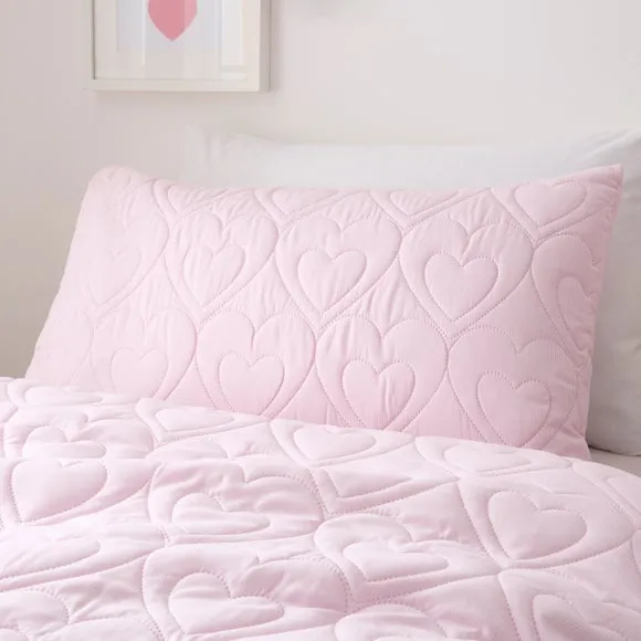 Heart Pinsonic Quilt Cover & Pillowcase Set 2