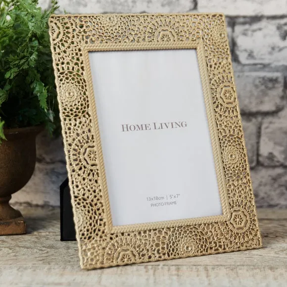 Impressions Gold Moroccan Photo Frame