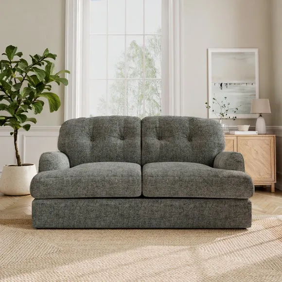 Martha Chunky Chenille 2 Seater Double Sofa Bed 2