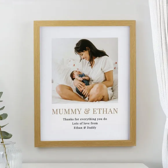 Personalised Square Photo Poster Frame 2