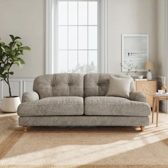 Martha Chunky Chenille 3 Seater Sofa 1