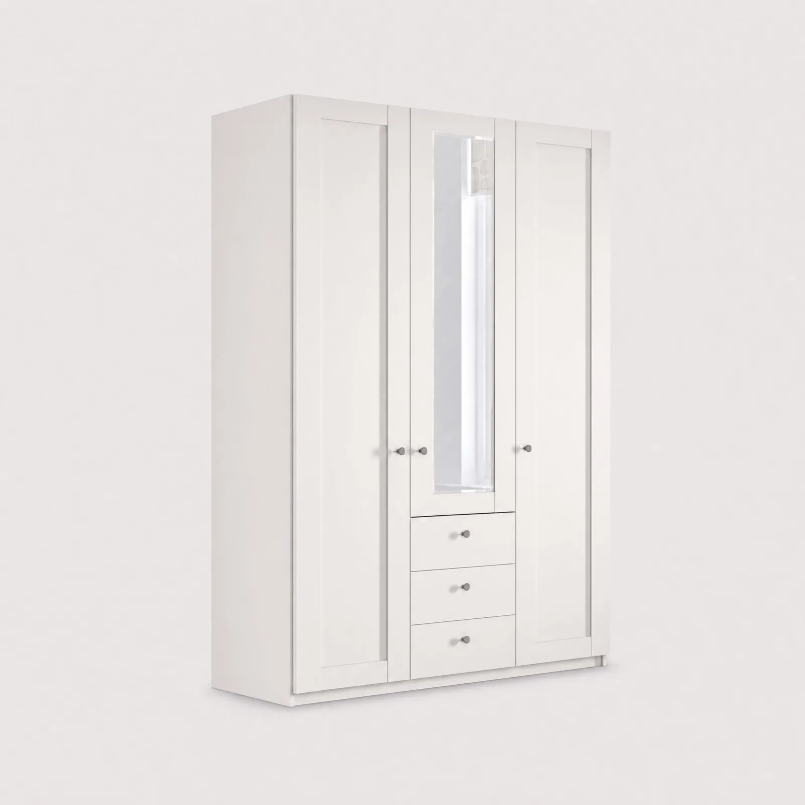Varese Functional Unit 3 Drawers, White | Barker & Stonehouse