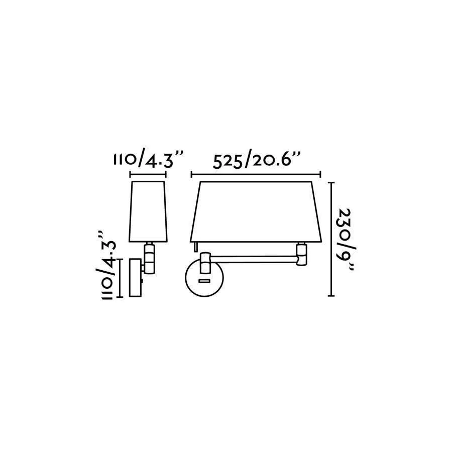 Netlighting Desliz LED Wall Lamp Nickel 11W 2700K in Grey 5