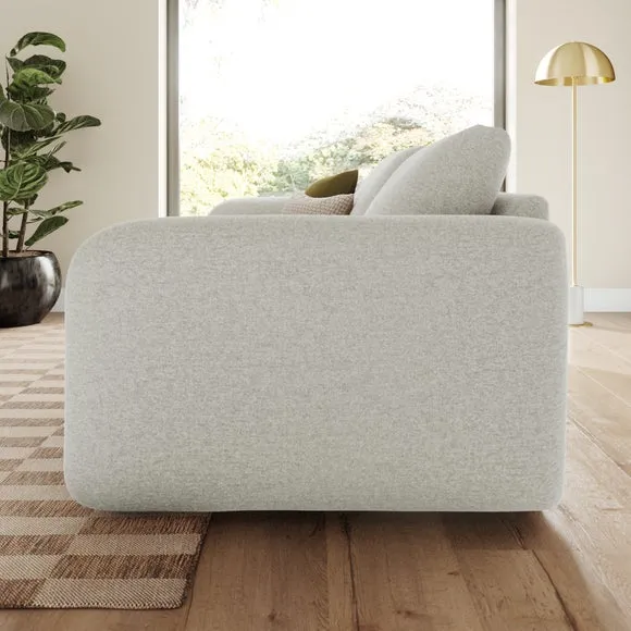 Luca Soft Chenille 4 Seater Sofa 2
