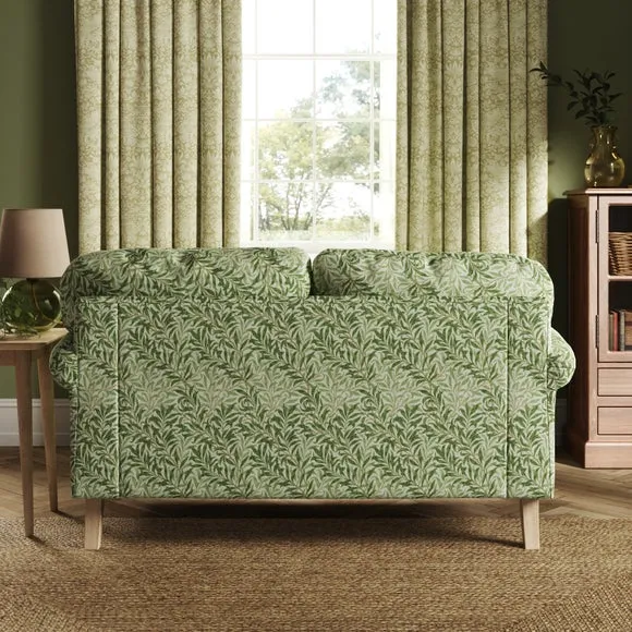 Jolene William Morris Willow Bough Print Velvet 2 Seater Sofa 2