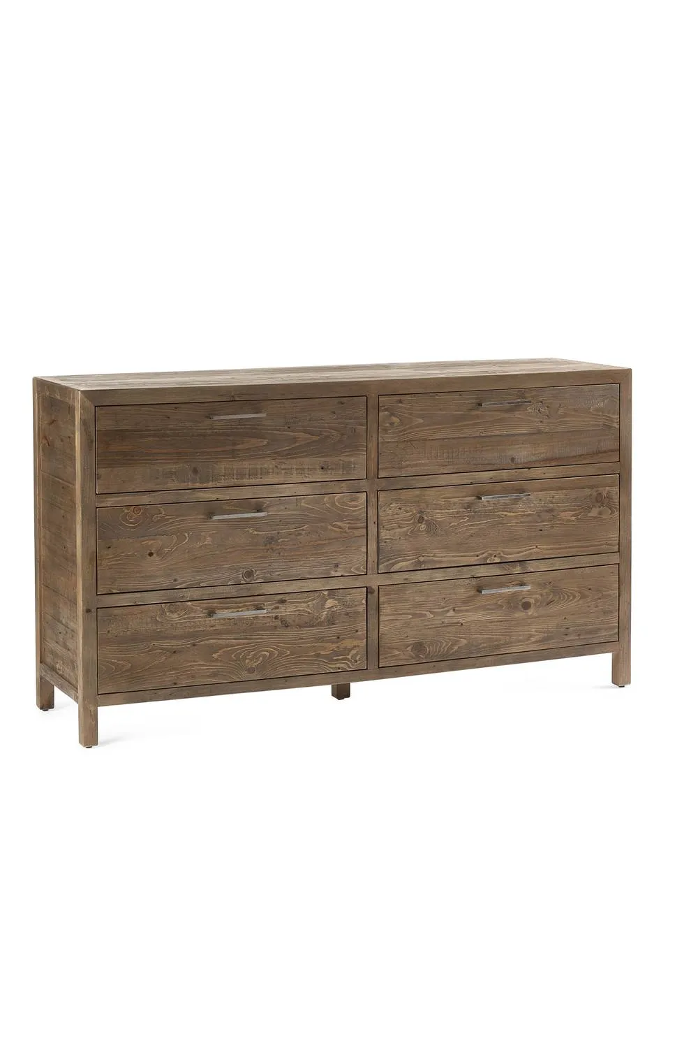 Julian Bowen Heritage 6 Drawer Wide Chest in Brown 2