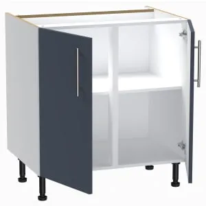 Wickes Orlando Marine Blue Base Unit - 800mm 2