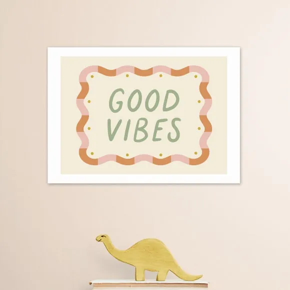 East End Prints Good Vibes Print 1